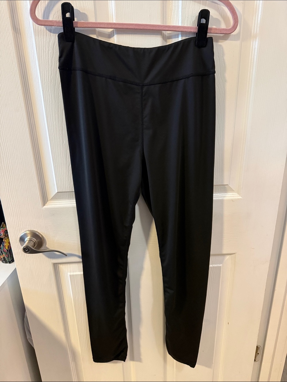 SHEIN Black High-Waist Performance Leggings